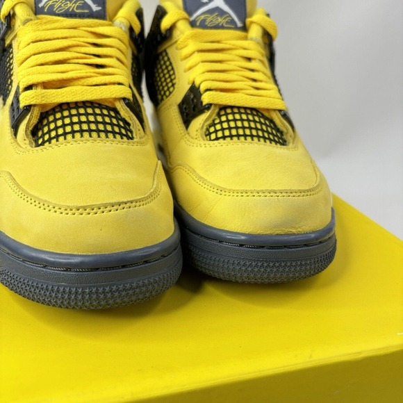 Nike Shoes Air Jordan 4 Retro LS “Lighting” 2024 - Picture 9 of 9